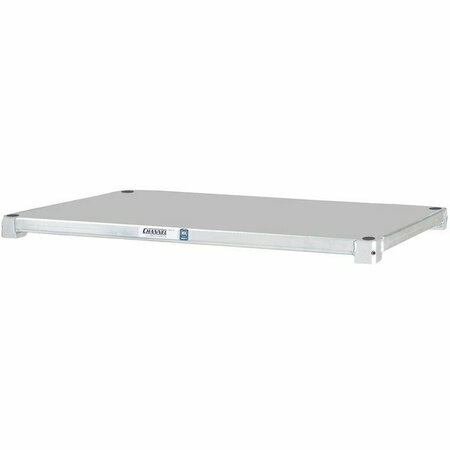 CHANNEL SA2054 20'' x 54'' Adjustable Solid Aluminum Shelf 240SA2054